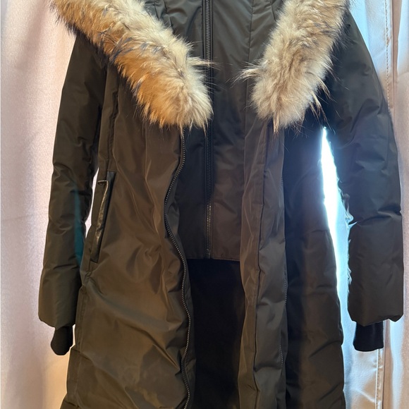 MACKAGE - 💯 Authentic Adali - Down Coat with Natural Fur !!! Size M - Picture 2 of 11